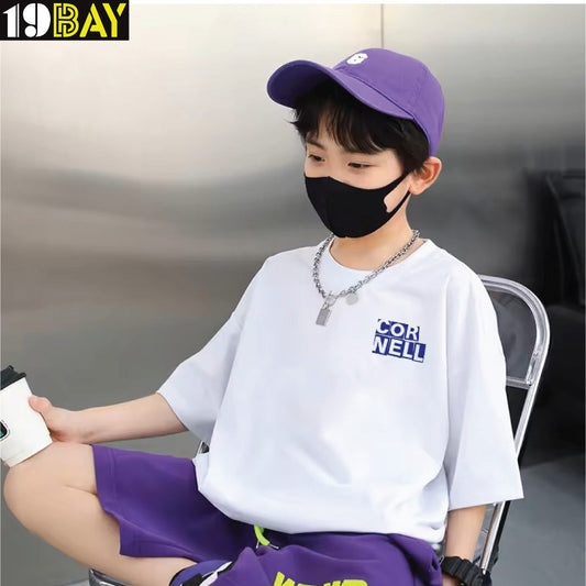 Ultimate Comfort T-Shirt for Kids – Oversized Drop Shoulder Cut for Movement