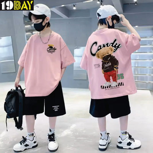 Everyday Oversized T-Shirt – Soft Cotton & Relaxed Fit for Kids