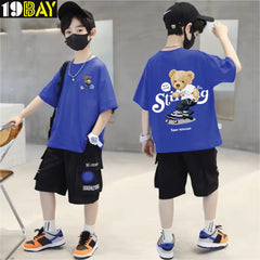 Kids Oversized Cotton T-Shirt – Summer Essential for Boys & Girls