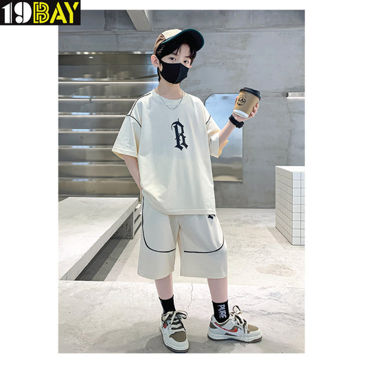 Kids Loose Cotton Tee – Oversized Fit for Maximum Airflow