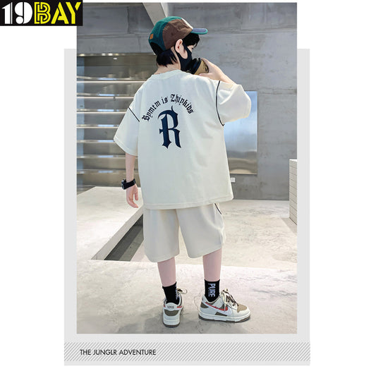 Kids Oversized Cotton Play Tee – Durable, Stretchable & Stylish