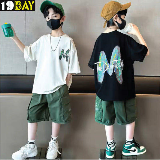 Summer-Ready Oversized Tee – Lightweight Cotton T-Shirt for Kids