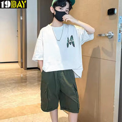 All Season Cotton T-Shirt – Oversized Fit for Boys & Girls