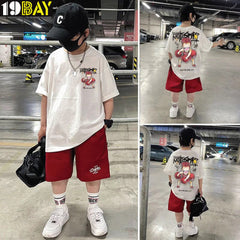 Premium Kids Drop Shoulder T-Shirt – Oversized Fit with Ultra Soft Fabric