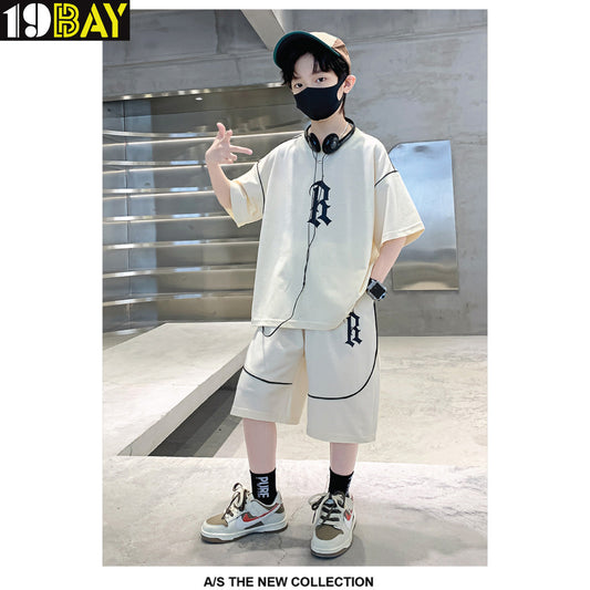 Classic Cotton Kids T-Shirt – Oversized Fit with a Stylish Twist
