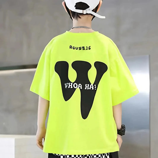 Chartreuse Chic Stylish Statements in Oversized Tees