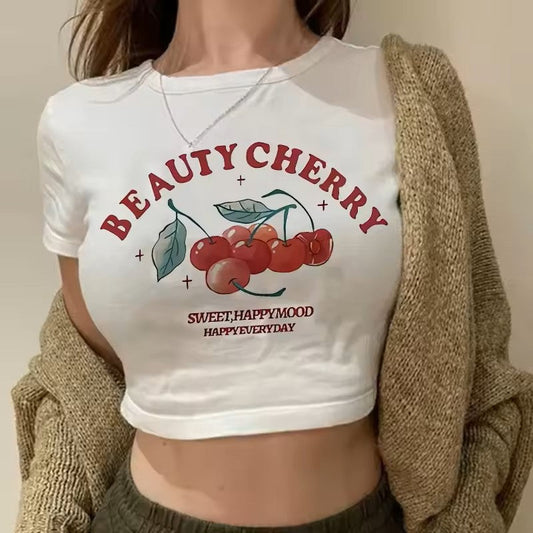 Bold Print Crop Top – Statement Fashion for Young Women