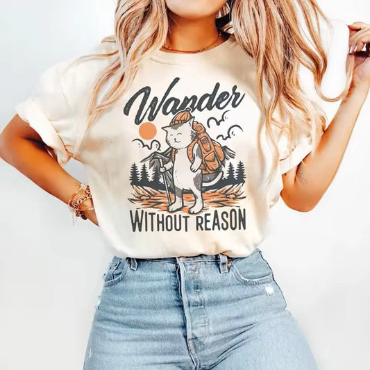 Soft Printed Crop Top – Great for Pairing with High-Waist Bottoms