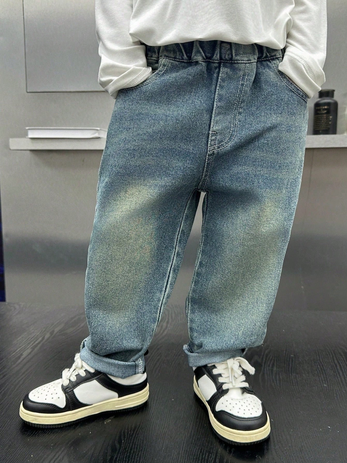 Boys Baggy Cargos Denim Pants | Exclusive Cargo Jeans for Kids