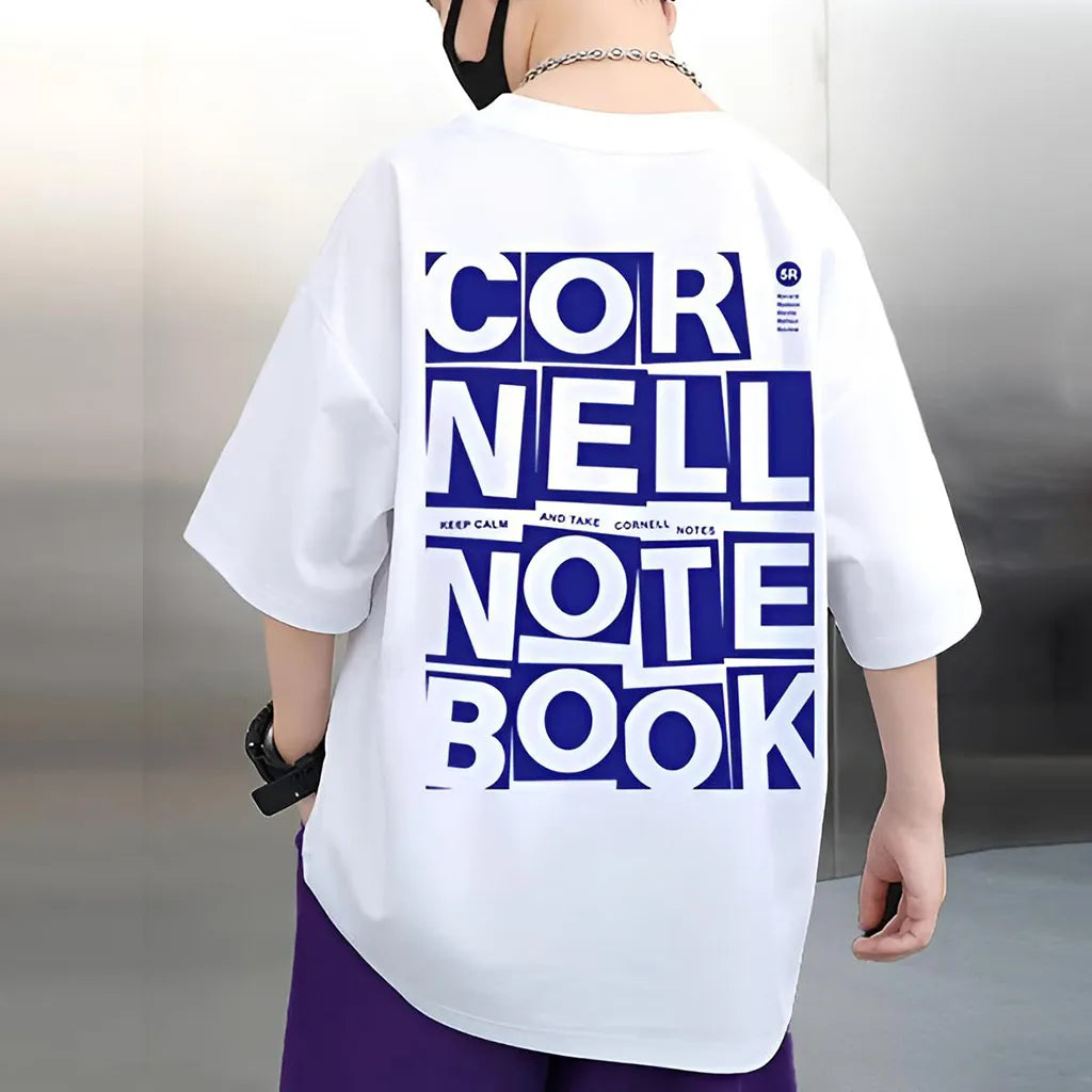 Everyday Essentials Kids T-Shirt – Oversized with Drop Shoulder Cut