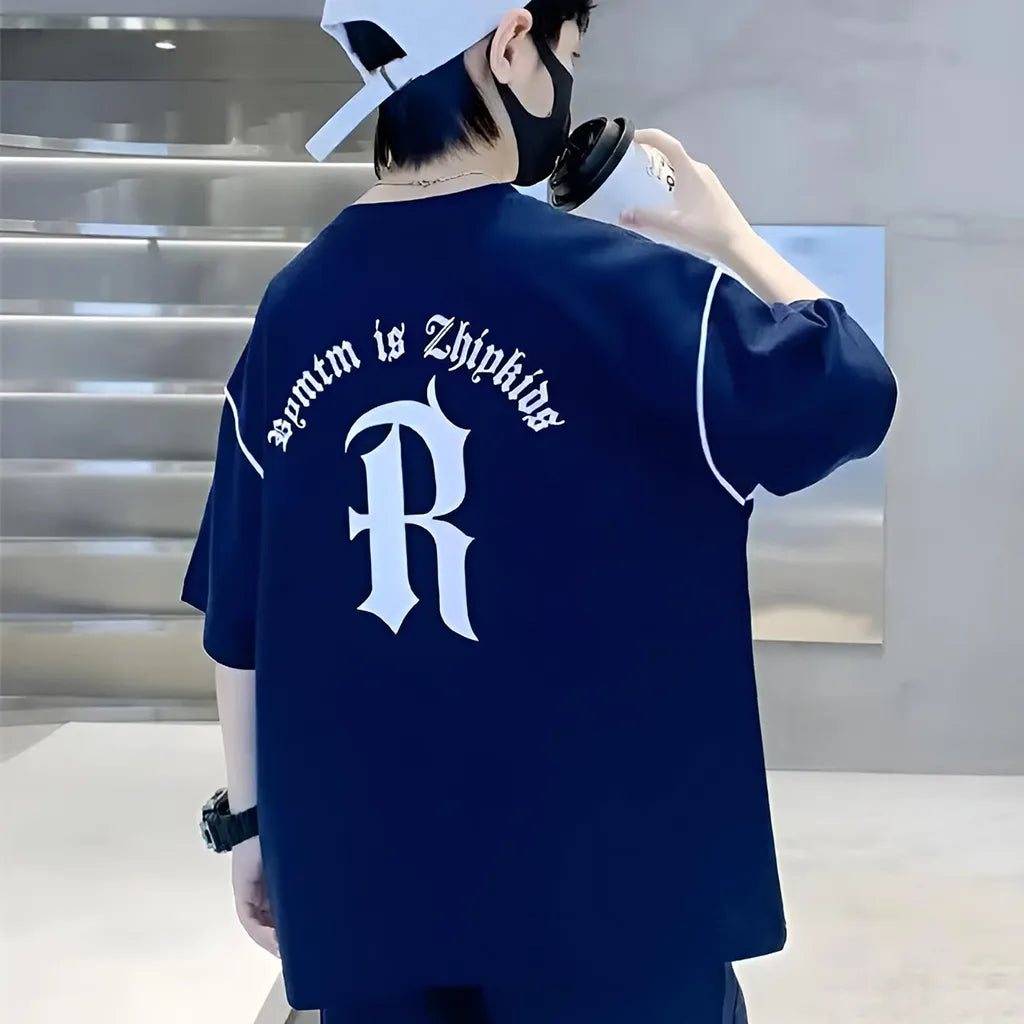 Trendy Oversized Cotton Tee for Kids – Perfect for Style & Comfort