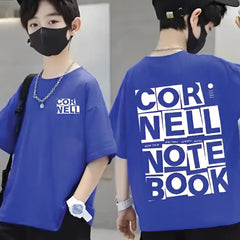 Trendy Kids Oversized Drop Shoulder T-Shirt – Soft Cotton Comfort for Daily Wear