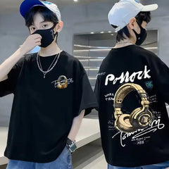 Oversized Kids Streetwear Tee – Drop Shoulder Comfort Meets Trendy Vibe