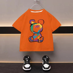 Unisex Panda Graphic Tee for Kids – Soft & Relaxed Fit