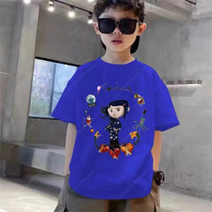 Cute & Quirky Koralina Kids Drop Shoulder Tee