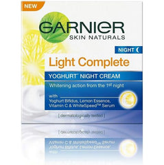 Garnier Light Complete Yoghurt Night Cream For Skin Whitening (18 gm)