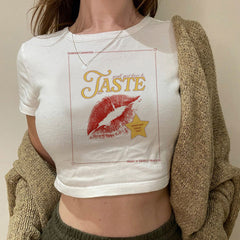 Cute Women’s Crop Top – Perfect for Summer, Gym & Daily Outfits