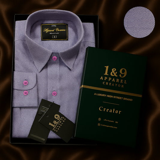 Monarch Edition Shirt – Italian Giza Fabric Crafted for the Classy Gentleman