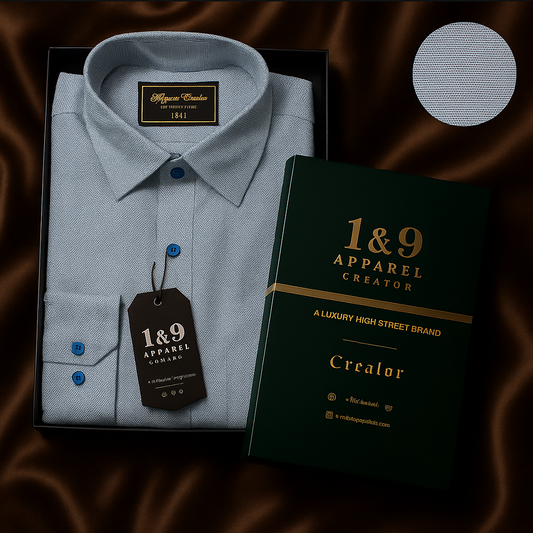 The Luxe Executive Shirt – Formal Perfection Made from Italian Giza Cotton