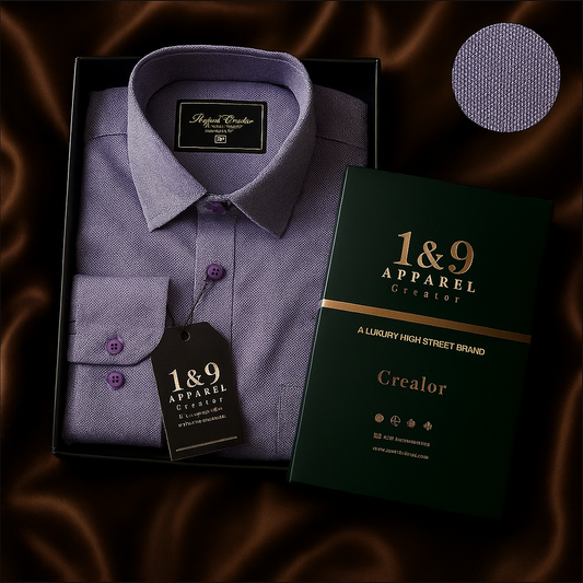 Royal Luxe Men’s Formal Shirt – Crafted to Perfection with Italian Giza Fabric