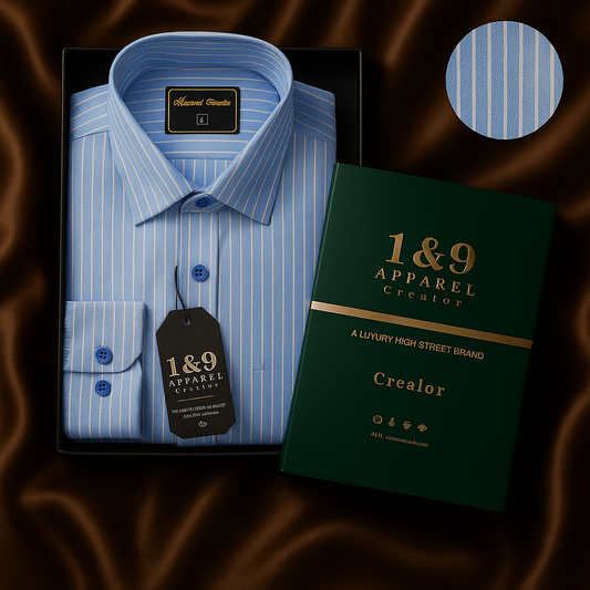 LuxeCraft Giza Cotton Shirt – The Epitome of Executive Formalwear