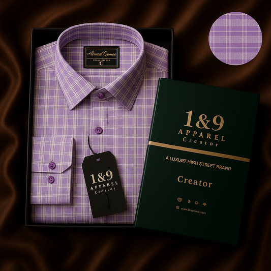 Italian Royal Stitch Shirt – Giza Fabric Designed for Excellence