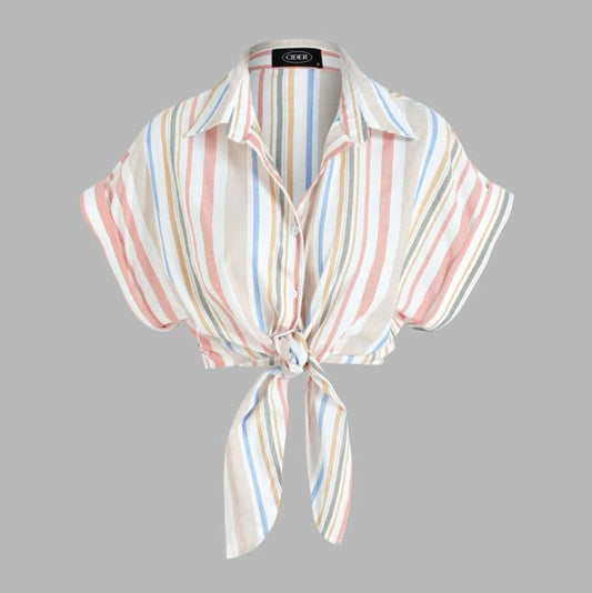 Layer-Friendly Crop Tee – Perfect for Any Season