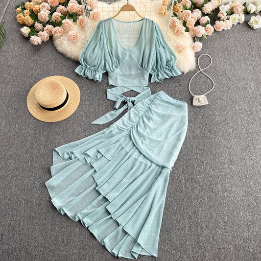 Classy Look Skirt Set – Ready for Any Plan