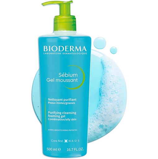 Bioderma's Sébium Foaming Gel Gel for Fresh Skin-200ml