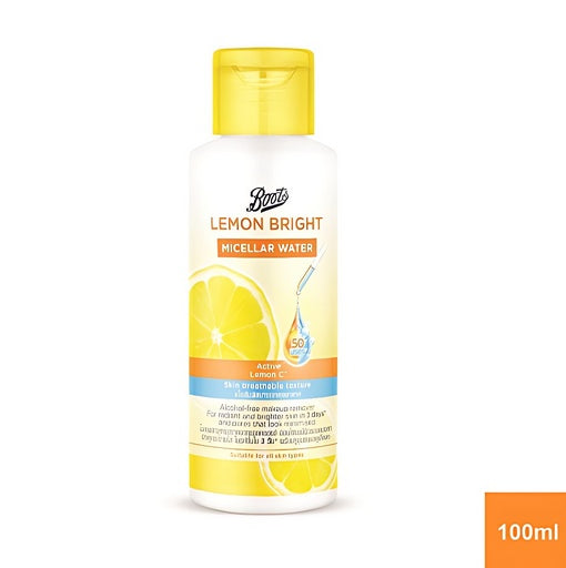 Boots Lemon Bright Toning Water (100 ml)