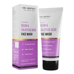 Dr. Sheth's Face Wash with Neem & Salicylic Acid- 100 ml