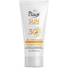 Dr. C. Tuna Sunscreen Face & Body Sun Lotion SPF50 (75 ml)