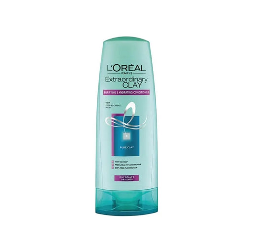 L'Oreal Paris Extraordinary Clay Purifying & Hydrating Hair Conditioner (175 ml)