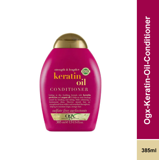 OGX Keratin & Argan Oil Hair Conditioner (385 ml)