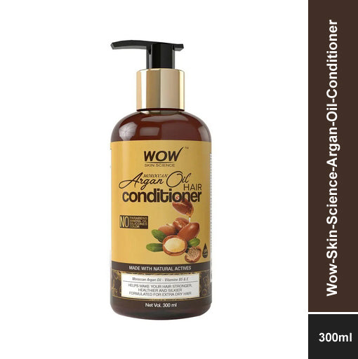 WOW Skin Science Moroccan Argan Oil Hair Conditioner (300 ml)