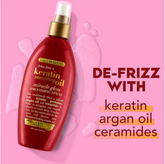 OGX 5 IN 1 Frizz-Free + Keratin Smoothing Oil (200 ml)