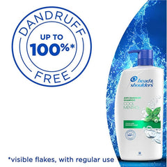 Head & Shoulders Cool Menthol 2-in-1 Anti Dandruff Hair Shampoo Plus Conditioner (650 ml)