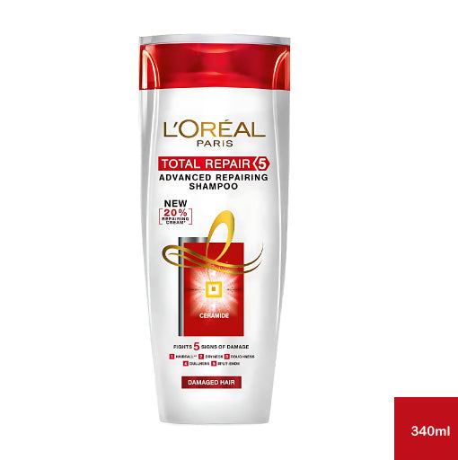 L’Oreal Total Repair 5 Repairing Hair Shampoo (340 ml)