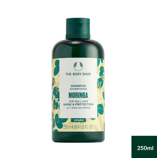The Body Shop Moringa Shine & Protection Vegan Hair Shampoo (250 ml)