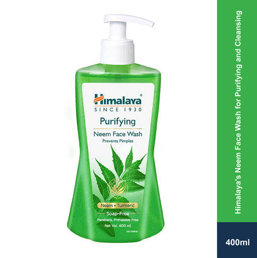 Himalaya's Neem Face Wash for Purifying and Cleansing-400ml