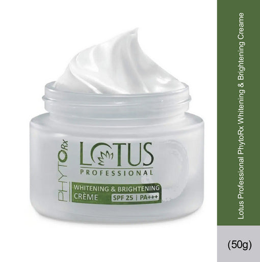 Lotus Professional PhytoRx Whitening & Brightening Cream fortified with SPF25 & PA+++. 50g