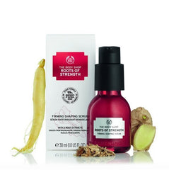 The Body Shop Roots of Strength Firming Shaping Serum with 3 Root Extracts (30ml)
