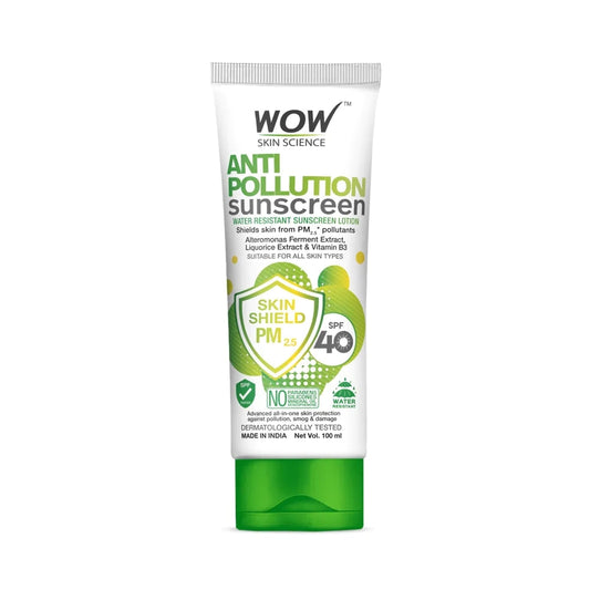 Wow Skin Science Anti Pollution Water Resistant Sunscreen (100 ml)