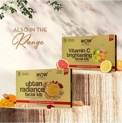 Wow Skin Science Ubtan Radiance Facial Kit for Smooth & Radiant Skin- 7 Pack (85ml)