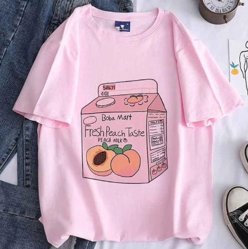 Cherished Light Pink Oversized Tee - 19bay