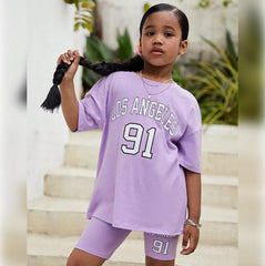 Lavender Dreams Oversized Tees for Boys and Girls - 19bay