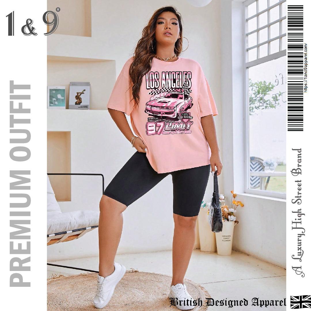 Light Pink Dream Oversized Tee - 19bay