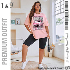 Light Pink Dream Oversized Tee - 19bay