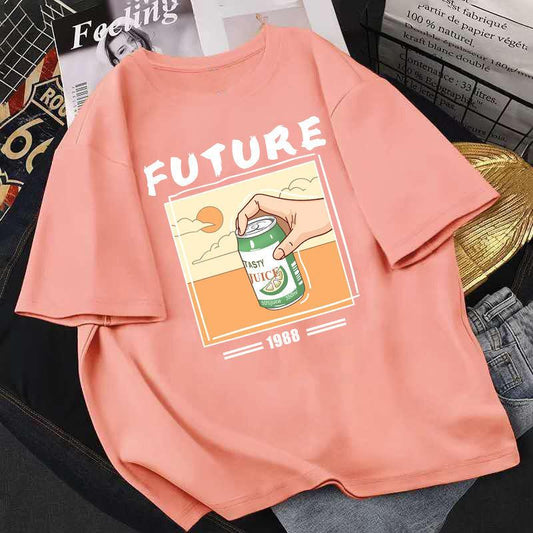 Luxe Rose Pink Oversize Drop Shoulder Tee - 19bay