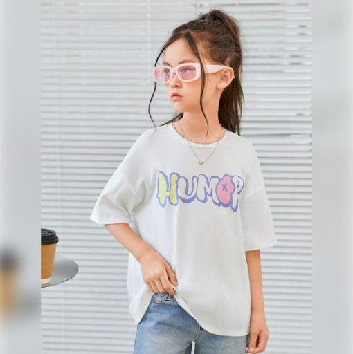 White Dreams Oversized Tees for Boys and Girls - 19bay